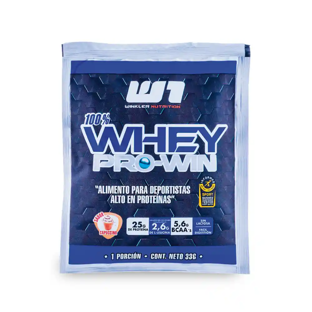 Proteina Sachet Whey Pro Win Capuccino