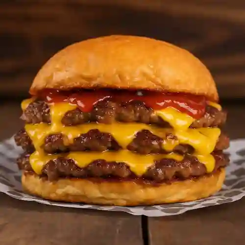 Burger Triple Queso