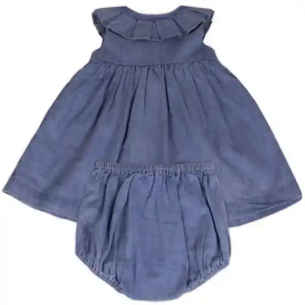 Vestido Con Calzón Bebé Niña Talla 24 M Pvy723-23Cel Pillín