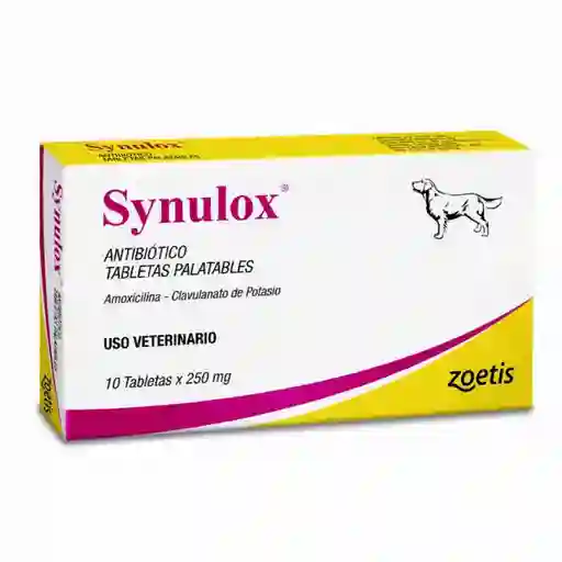 Synulox Antibiótico para Perros (250 mg)