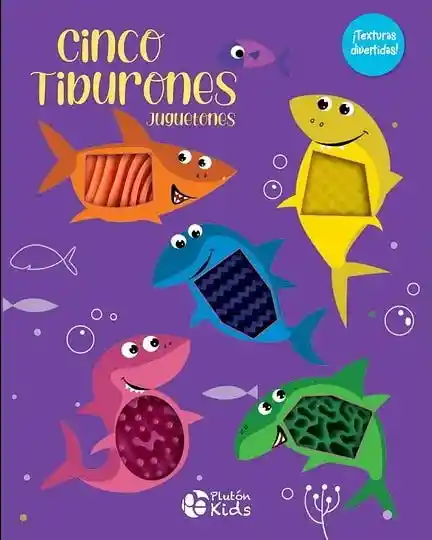 �texturas Divertidas! Cinco Tiburones Ju