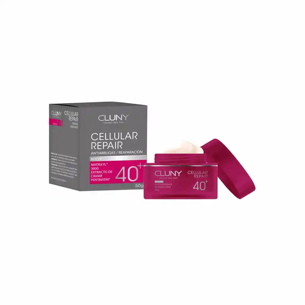 Cluny Crema Facial Celullar Repair + 40 Noche