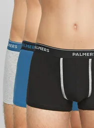 Palmers Pack Bóxer Corto Algodón Gris/Mel Talla XXL P3126