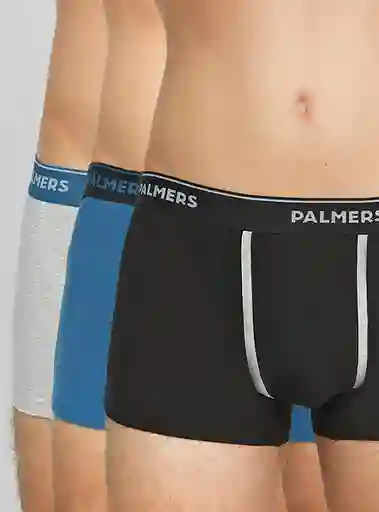 Palmers Pack Bóxer Corto Algodón Gris/Mel Talla XXL P3126