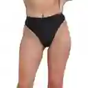 Bikini Calzon Alto Negro Talla L Samia