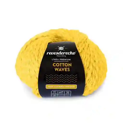 Cotton Waves - Amarillo Pastel 034 100 Gr