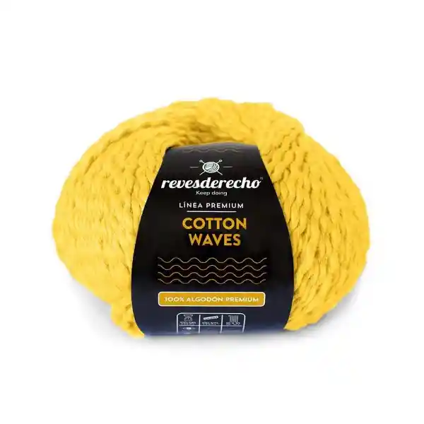 Cotton Waves - Amarillo Pastel 034 100 Gr