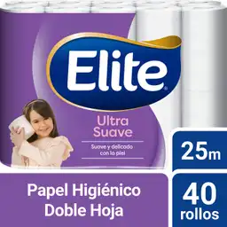 Elite Papel Higiénico Ultra Doble Hoja