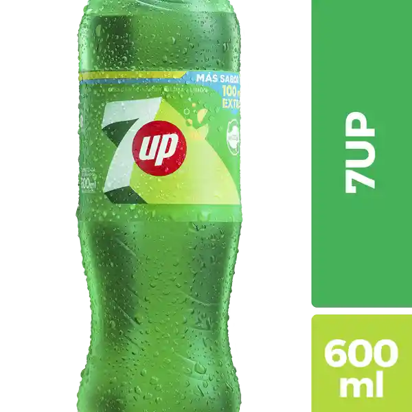 Seven up Gaseosa Limón 600 cc