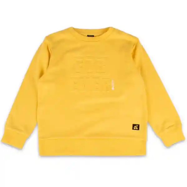 Polerón Niño Amarillo Pillín Talla 3 A