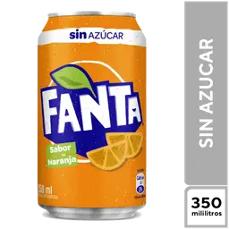 Fanta Sin Azucar 350 ml