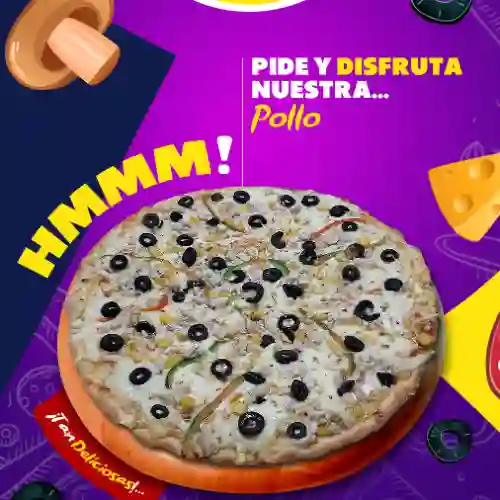 Pizza Pollo Mediana