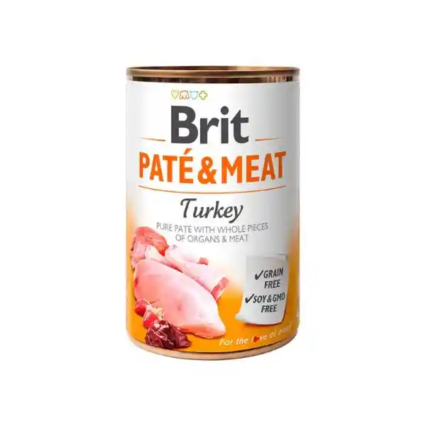 Brit Care Alimento Para Perro Paté & Meat Pavo