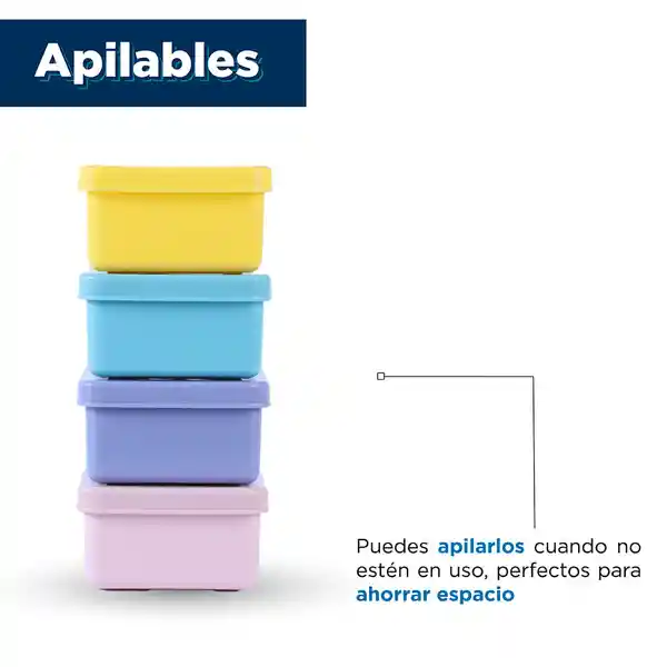 Miniso Set Contenedores de Alimentos