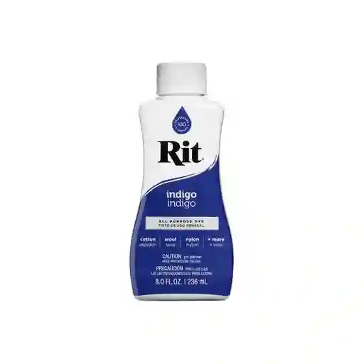 Anilina Líquido 236 Ml - Índigo Rit Dye 1 Envase