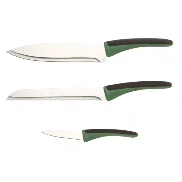 Set de Cuchillos de Acero Inoxidable Casaideas