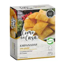 Como en Casa Empanadas Con Queso Congeladas