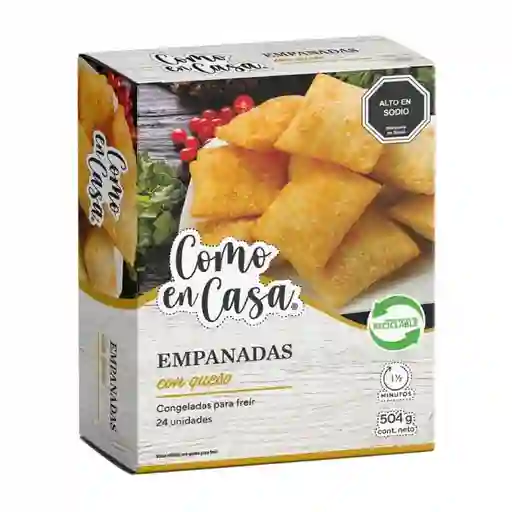 Como en Casa Empanadas Con Queso Congeladas