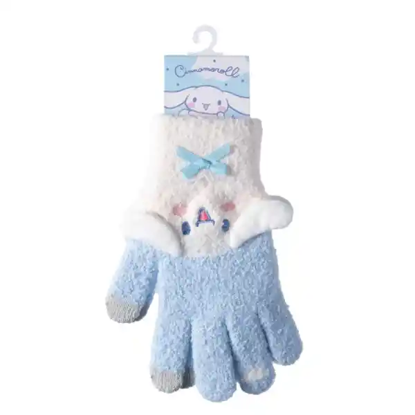 Guantes de Invierno Azul y Blanco Miniso