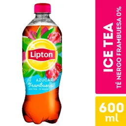 Lipton té Negro Frambuesa Sin Azúcar