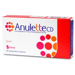 Anulette Anticonceptivos en Comprimidos Recubiertos