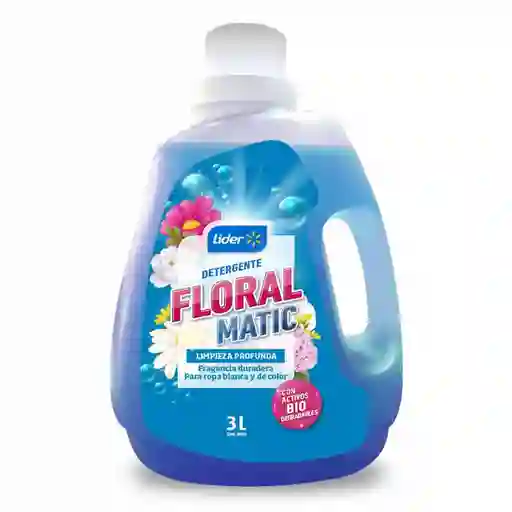 Detergente Liquido Floral Líder