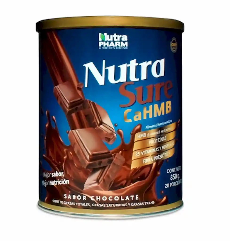 Nutrasure Alimento Nutricional Cahmb Chocolate