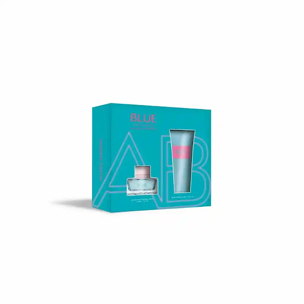 Antonio Banderas Pack Blue Seduction Perfume Woman + Body Lotion