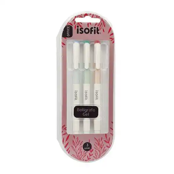 Isofit Bolígrafo Gel Design Woman