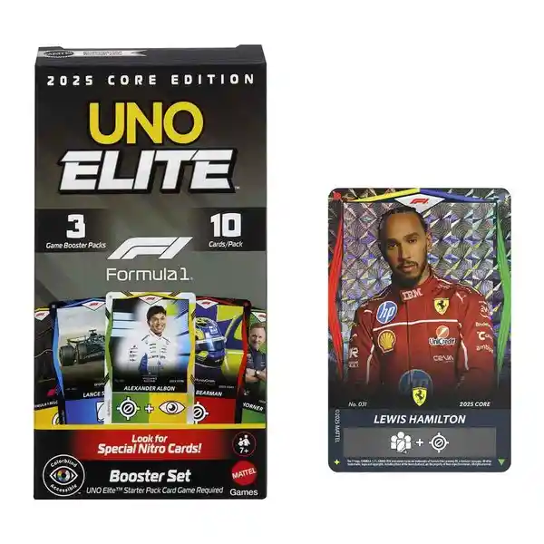 Juego De Mesa Mattel Uno Booster Set