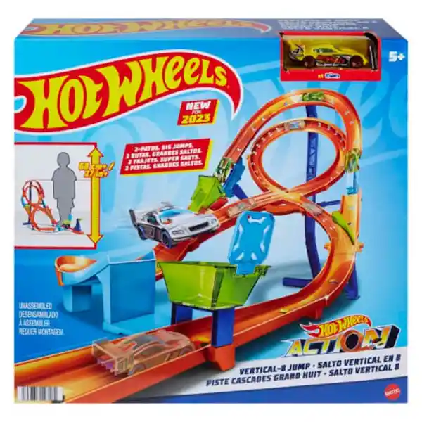 Hot Wheels Juguete Circuito Vertical en 8 HMB15