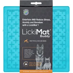 Lickimat Comedero Buddy Turquesa Para Mascotas