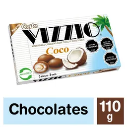 Vizzio Almendras Cubiertas Con Coco y Chocolate