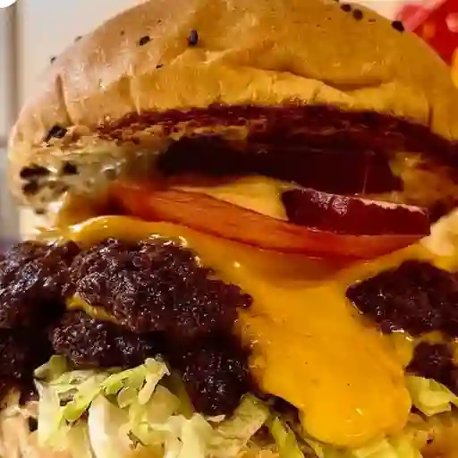 Mega burger simple