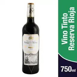 Marqués De Riscal Vino Tinto Rioja Reserva Botella