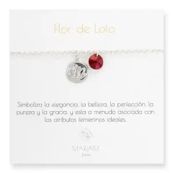 Pulsera Flor de Loto Silver