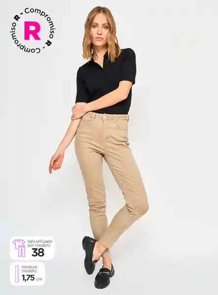 Jeans Mujer Marquis Skinny Algodón Talla 40