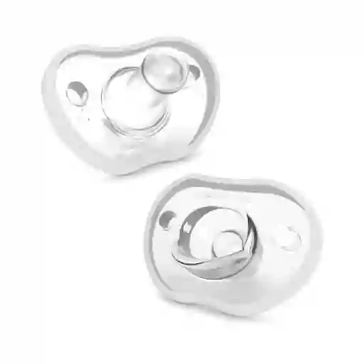 Nanobebe Pack Chupete Flexy + 3 Meses Blanco - FUS4011214