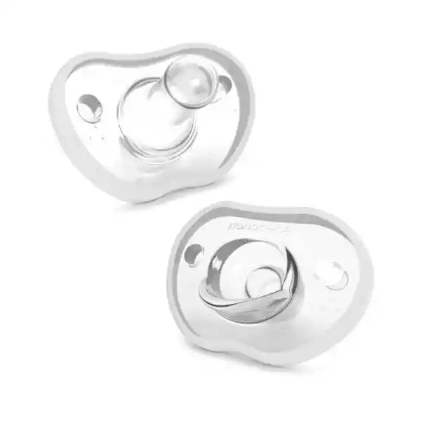 Nanobebe Pack Chupete Flexy + 3 Meses Blanco - FUS4011214