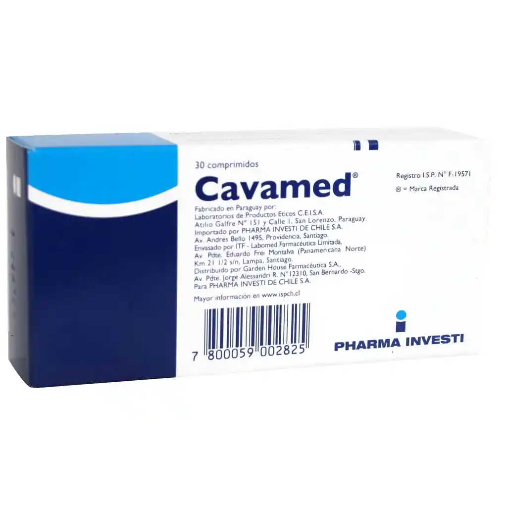 Cavamed 5 mg Comprimidos