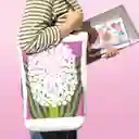 Bolso de Tela Con Estampado 35 x 42 cm Casaideas