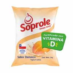 Soprole Yoghurt Batido Sabor a Damasco