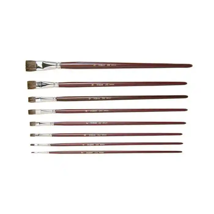 Pincel Pelo iltis plano N°18 Ocean