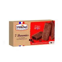 St Michel Brownies Sabor a  Chocolate