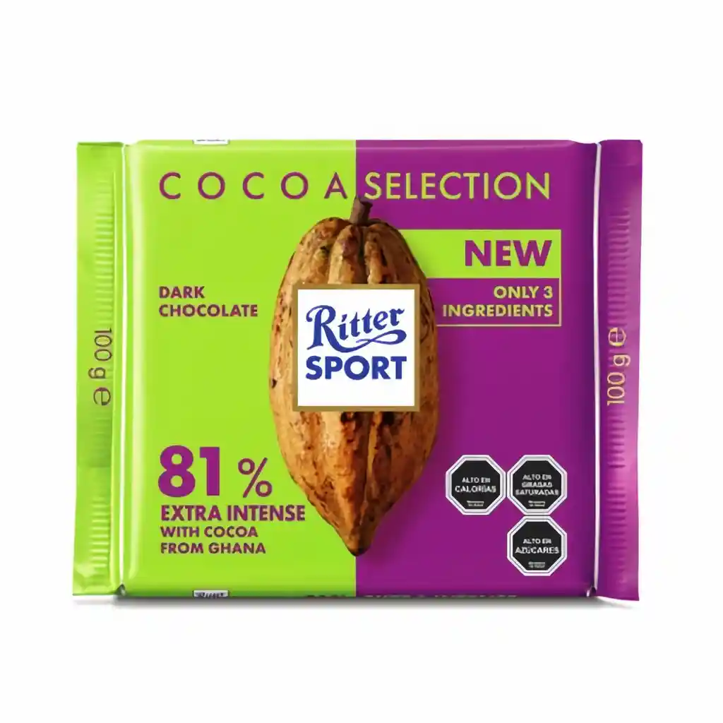 Ritter Chocolate Cacao 81%