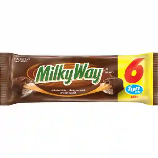 Milky Way Barra de Chocolate con Caramelo Fun Size