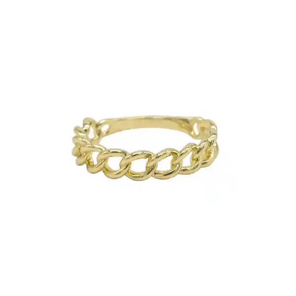 Anillo Belle Baño de Oro Talla 8 Noa Joyas