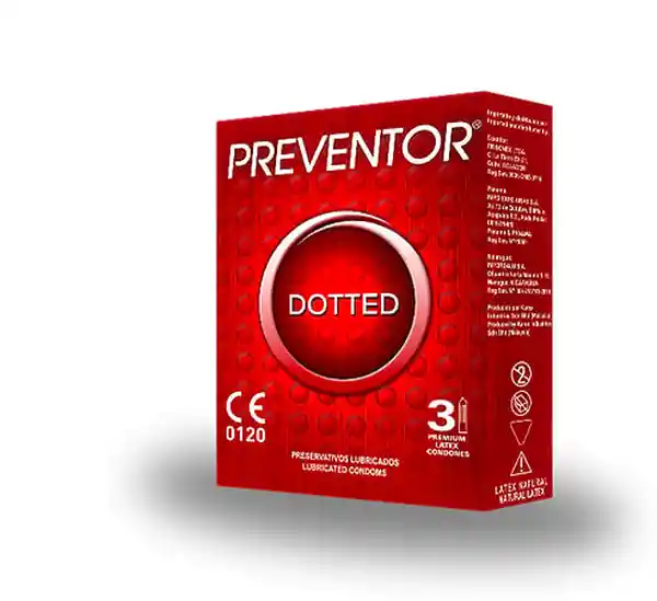 Preventor Preservativo Dotted
