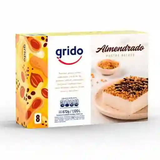 Postre almendrado