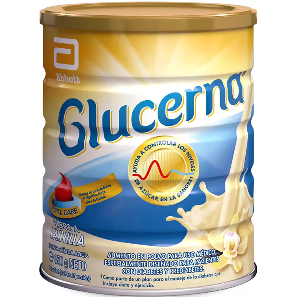 Glucerna Alimento En Polvo Sabor Vainilla